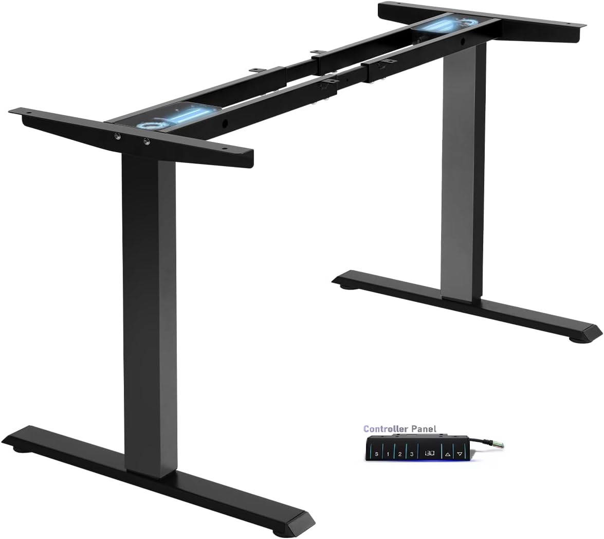 KOYA BAZAR Height Adjustable Table (Dual Motor)Two Stage,Office Dex, Gaming Table, Reading Table,Conferance Table,Dining Table.