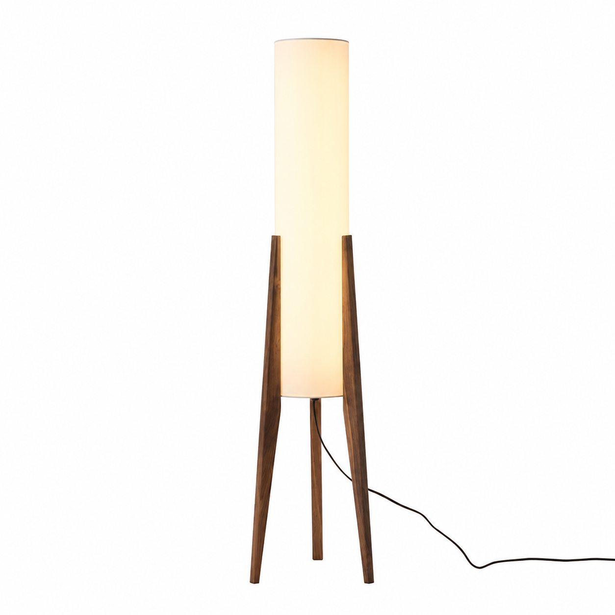 Rocket Style Floor Lamp White