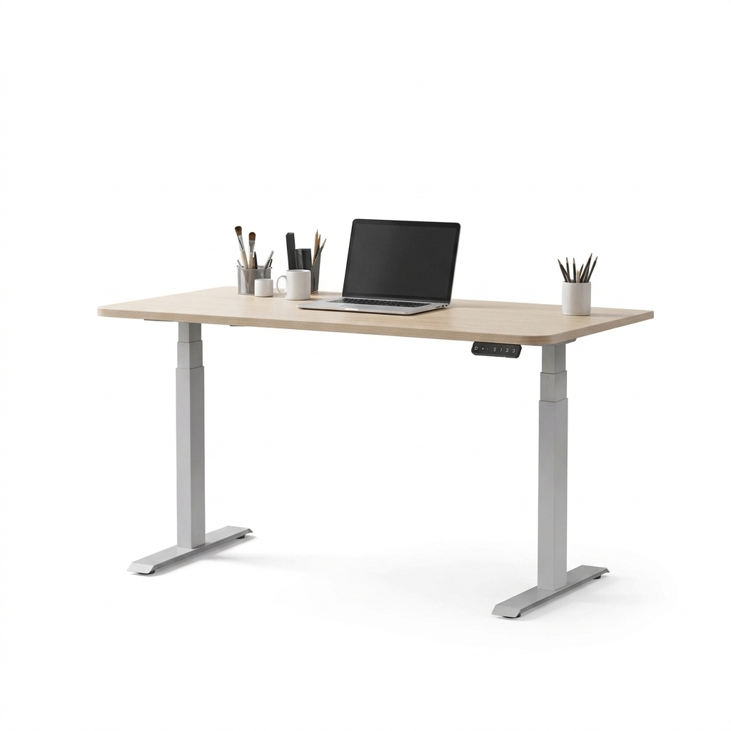 3-Stage Dual Motor Electric Height Adjustable Table
