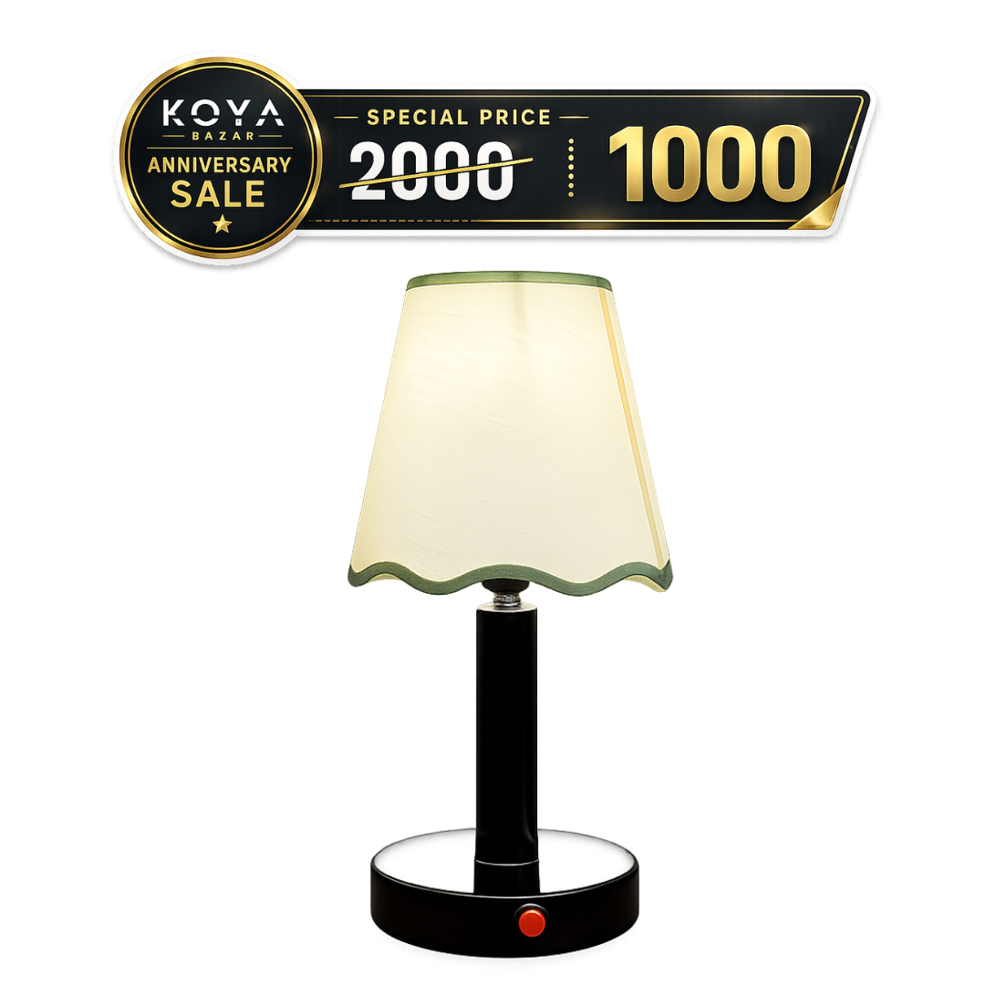 Nova Aura Wooden Table Lamp (14.5")